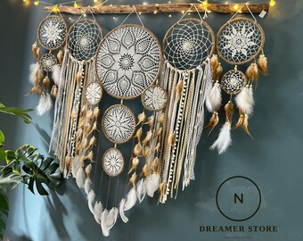 Atrapasueños para colgar en la pared, atrapasueños para decorar la