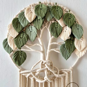 Tree of life macrame wall hanging, Handmade macrame wall hanging, gift for mom, home decoration, nursery decoration, Boho Wall Decor