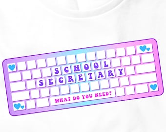 Secretaria escolar PNG y paquete de svg de secretaria escolar ideal para hacer camisetas de secretaria escolar