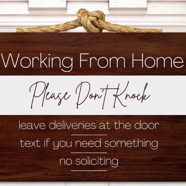 Working From Home SVG, SVG for working from home sign, svg for work from home sign