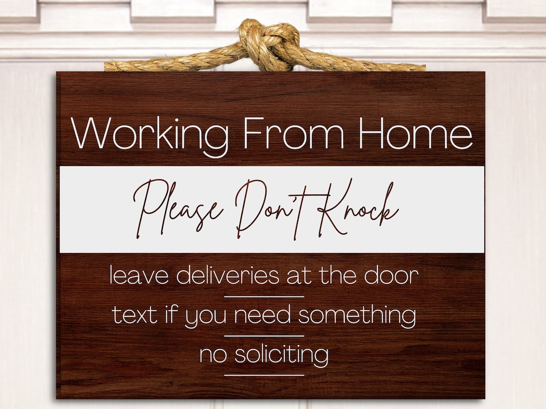 Working From Home SVG, SVG for Working From Home Sign, Svg for Work