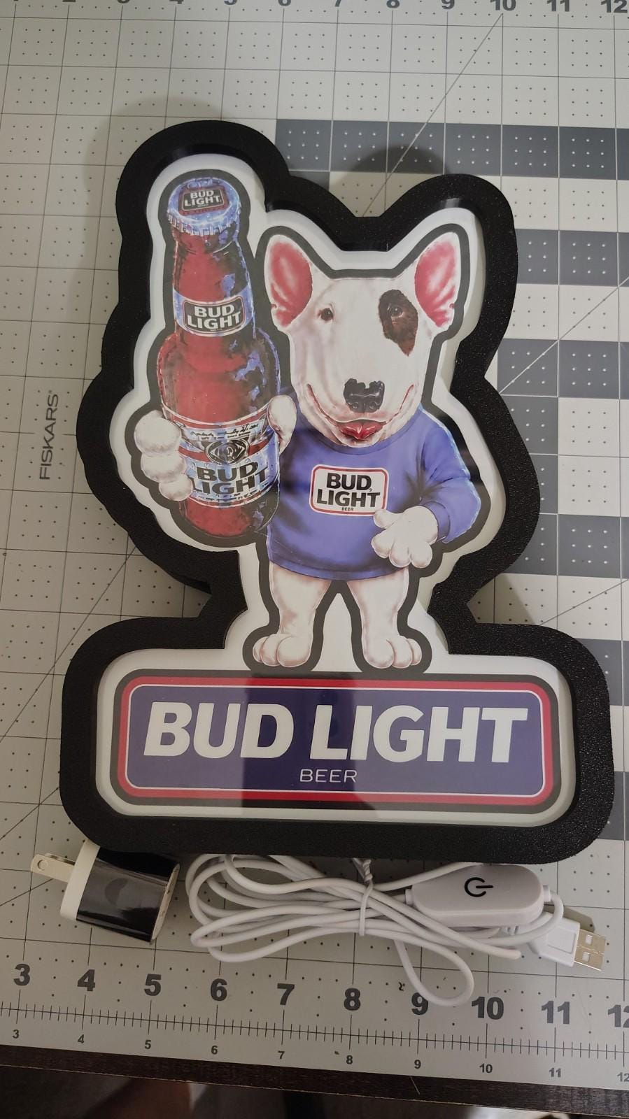 Spuds Mackenzie Lamp - Etsy