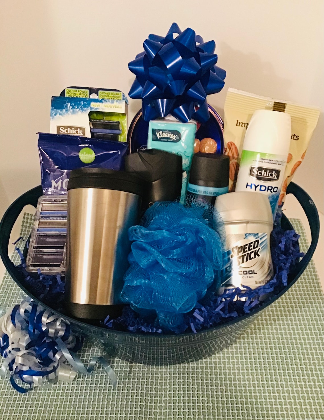 Men's Spa Relaxation Gift Basket Gift Set Perfect for Fathers Day