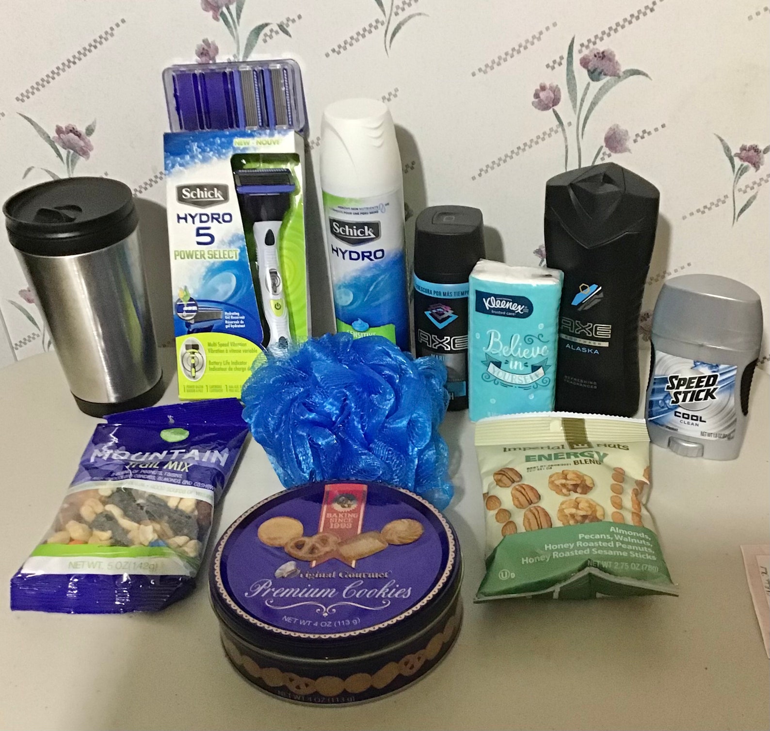 Men's Spa Relaxation Gift Basket Gift Set Perfect for Fathers Day