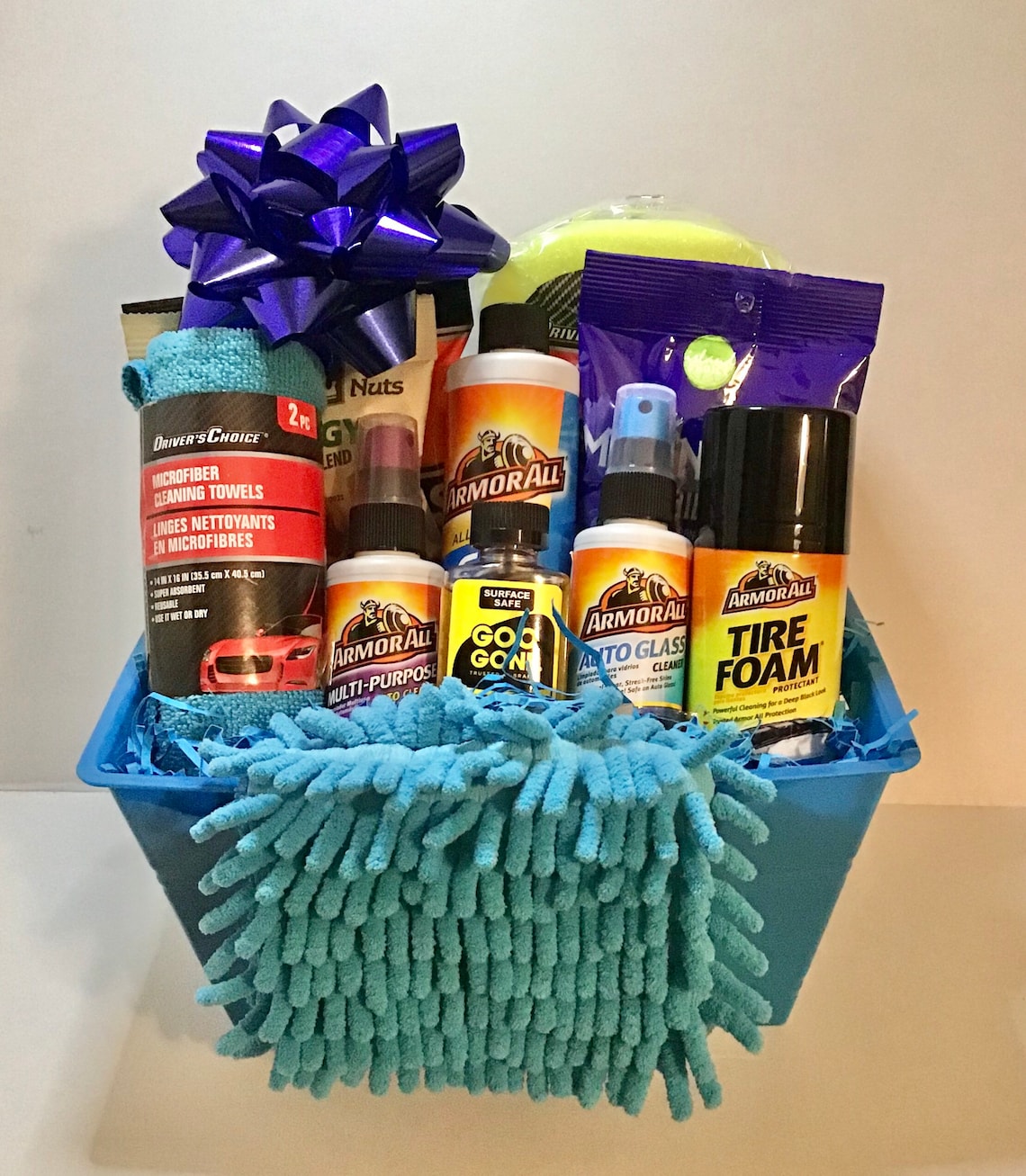 Armor All Car Wash Gift Basket...Excellent Car Detailing Gift Etsy