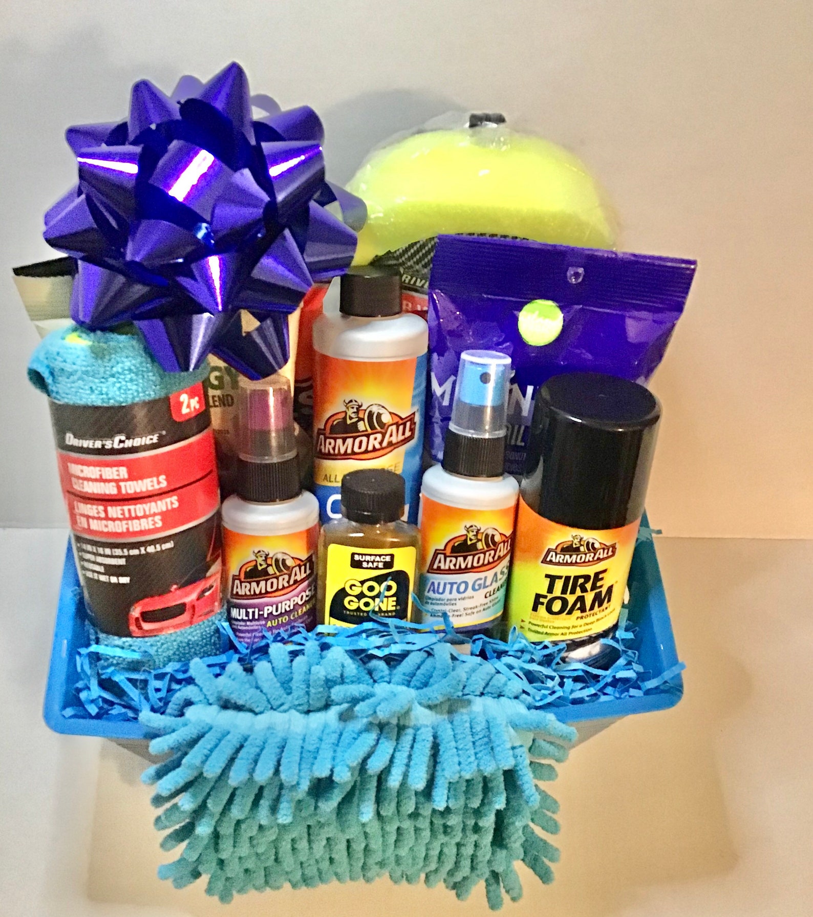 Armor All Car Wash Gift Basket...Excellent Car Detailing Gift Etsy