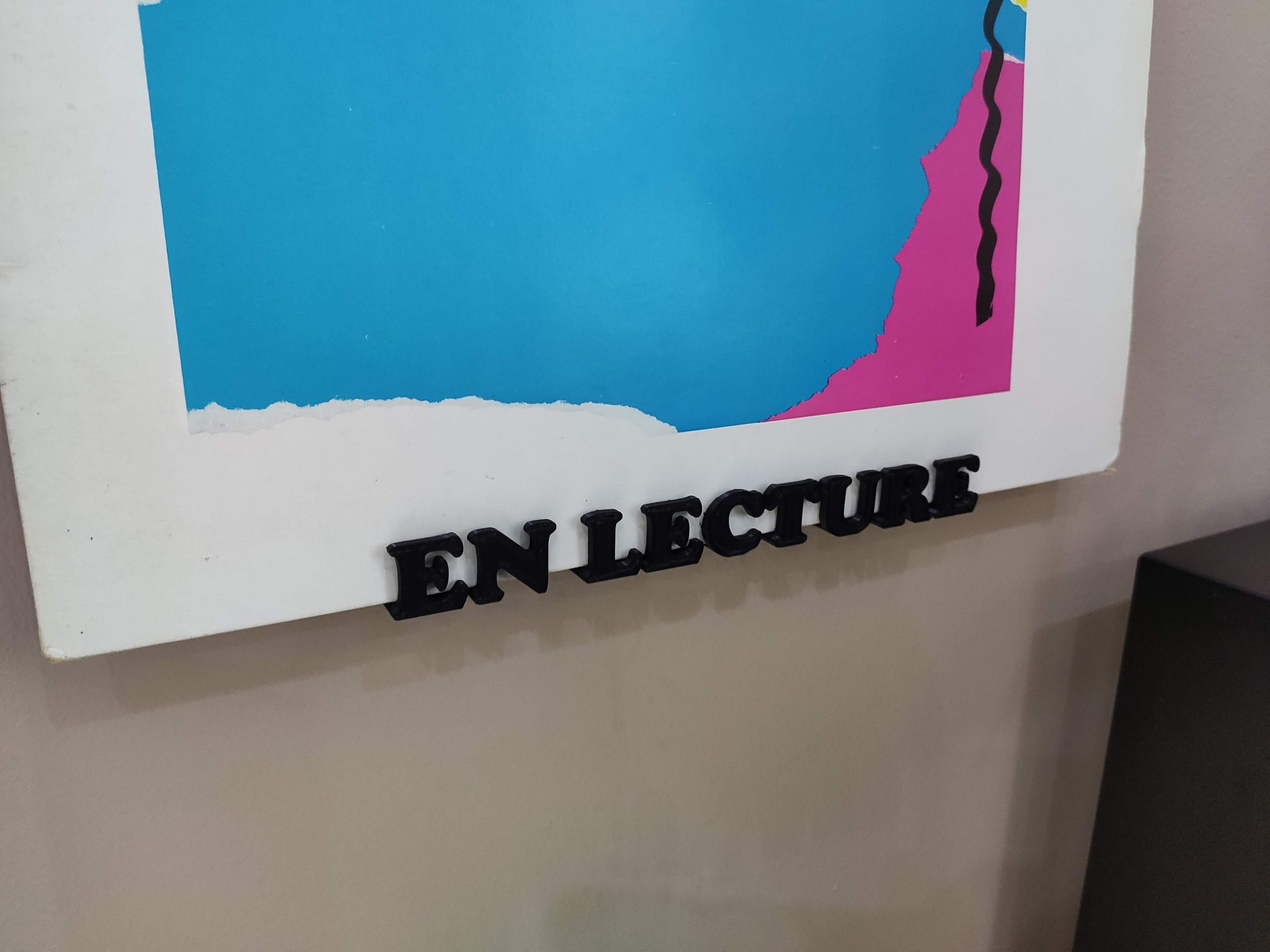 Support Mural Pour Disque Vinyle en Lecture