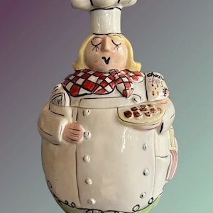 Mom Chef Cookie Jar