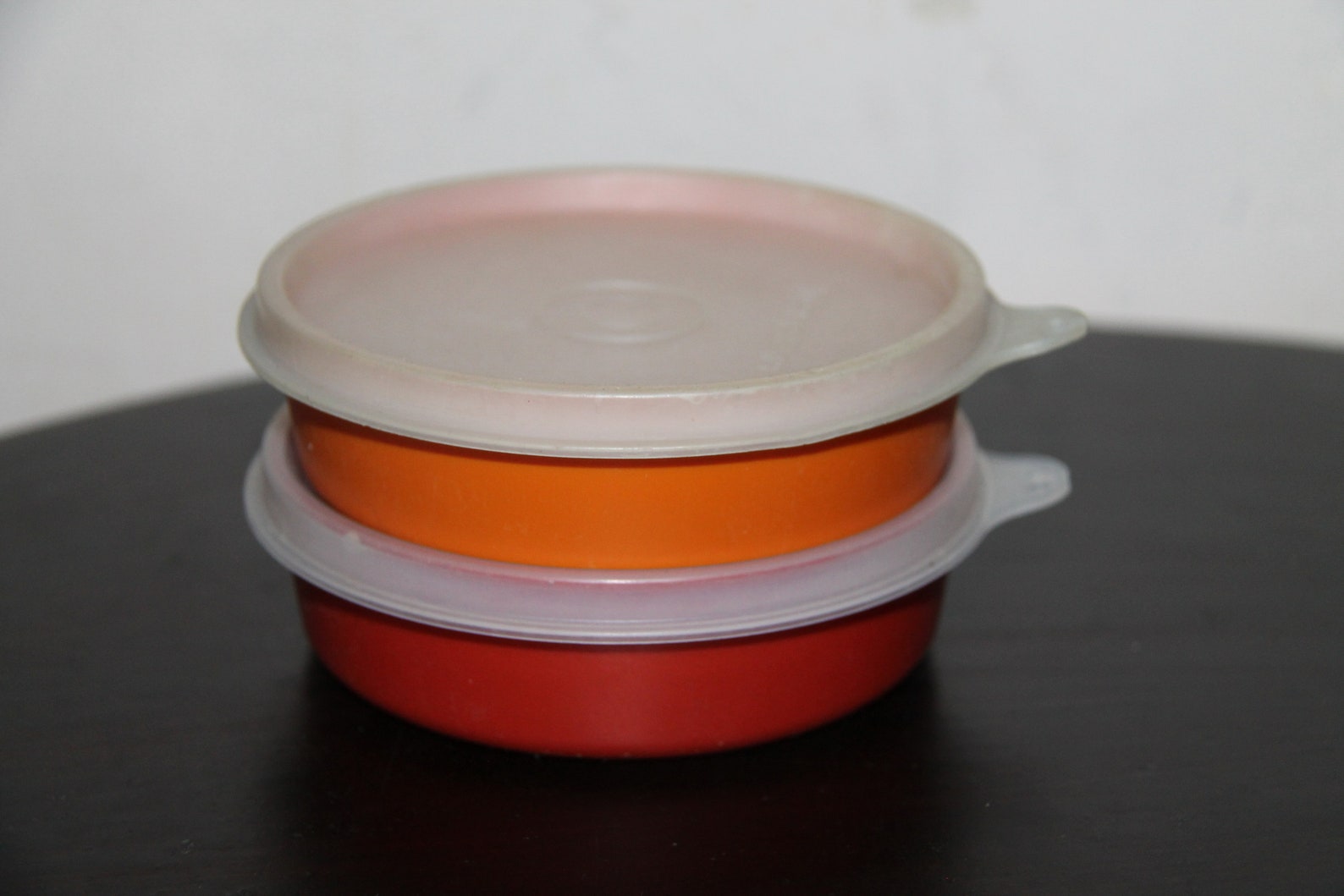 Vintage Tupperware Small bowls with lids 1286 Set of 2 Etsy