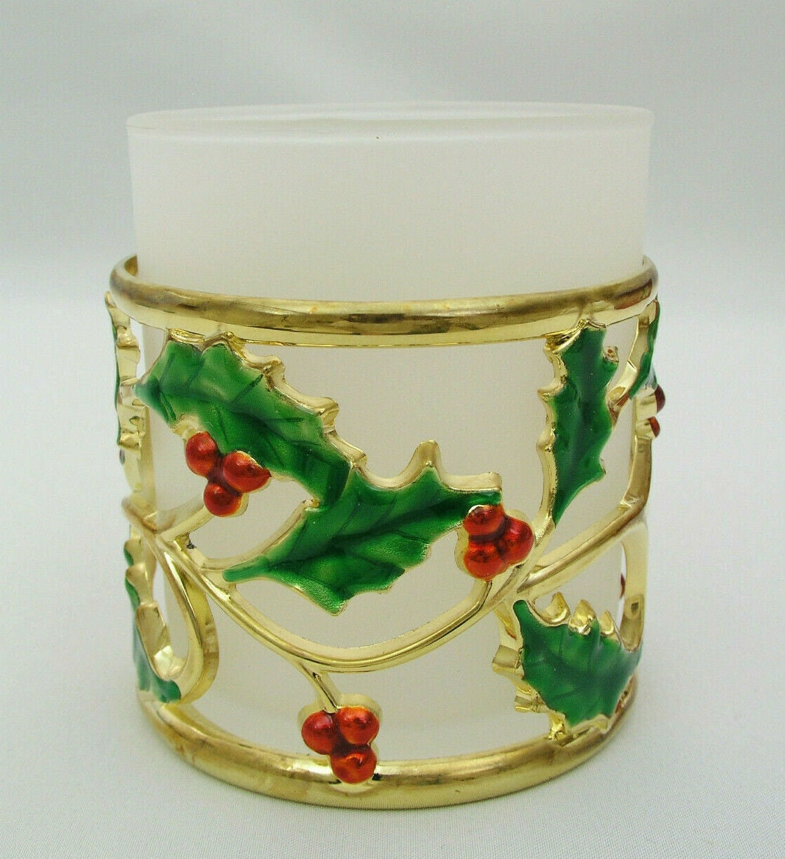 Lenox Holiday Gold Votive Holiday Christmas Candle Etsy