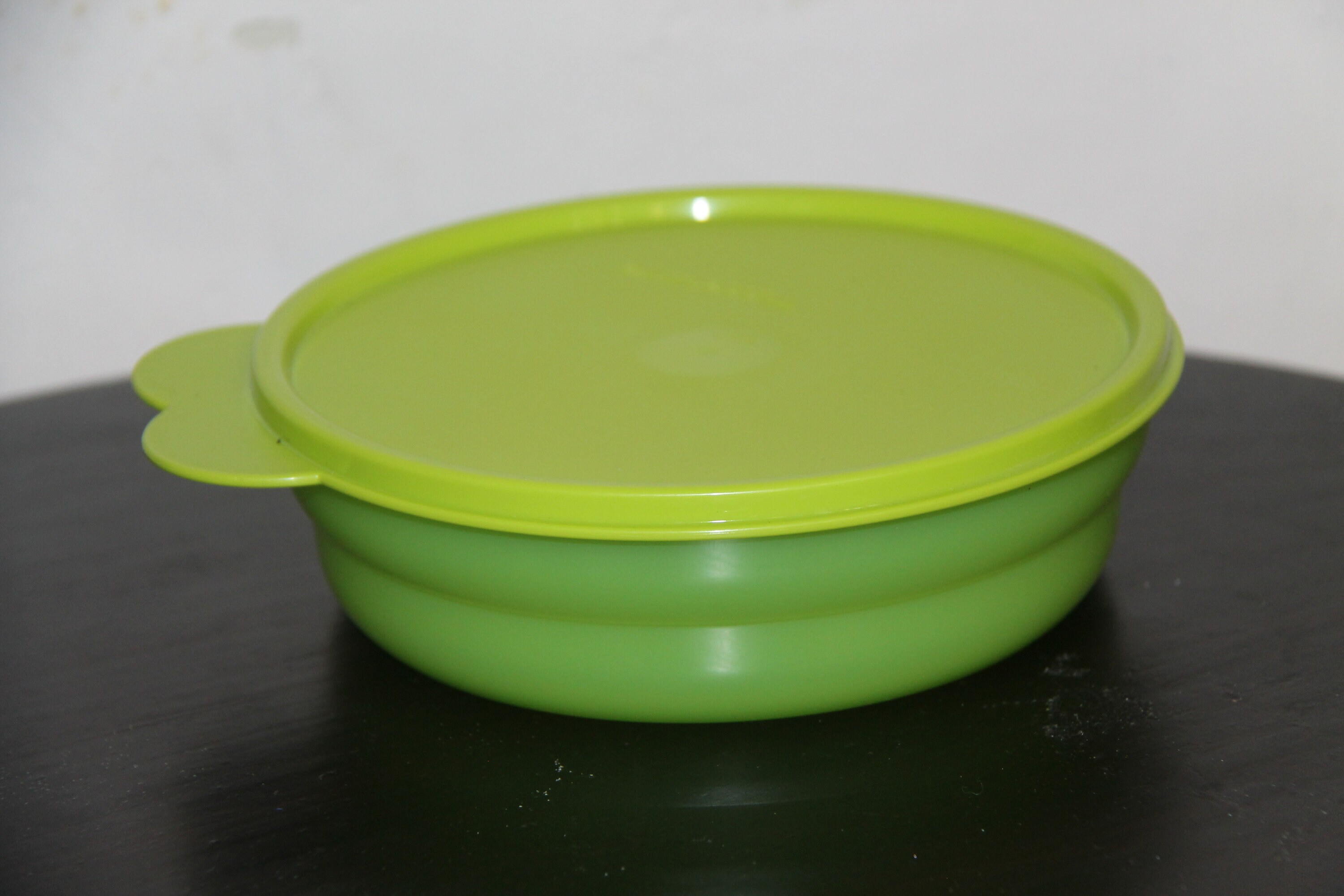Vintage Tupperware Apple Green Cereal Bowl with Green Lid Etsy