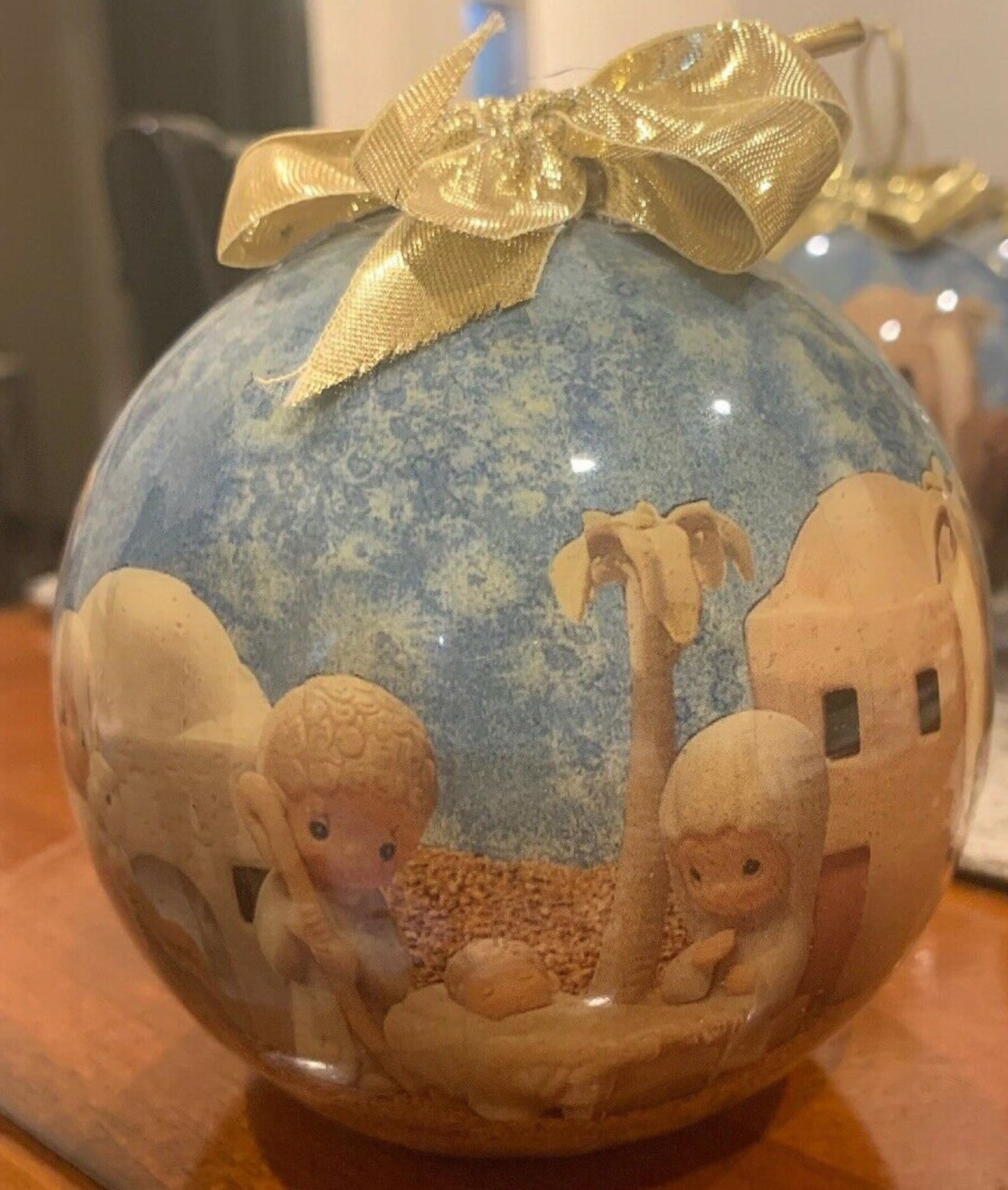 Precious Moments 1994 Christmas Ball Ornament by Enesco Etsy