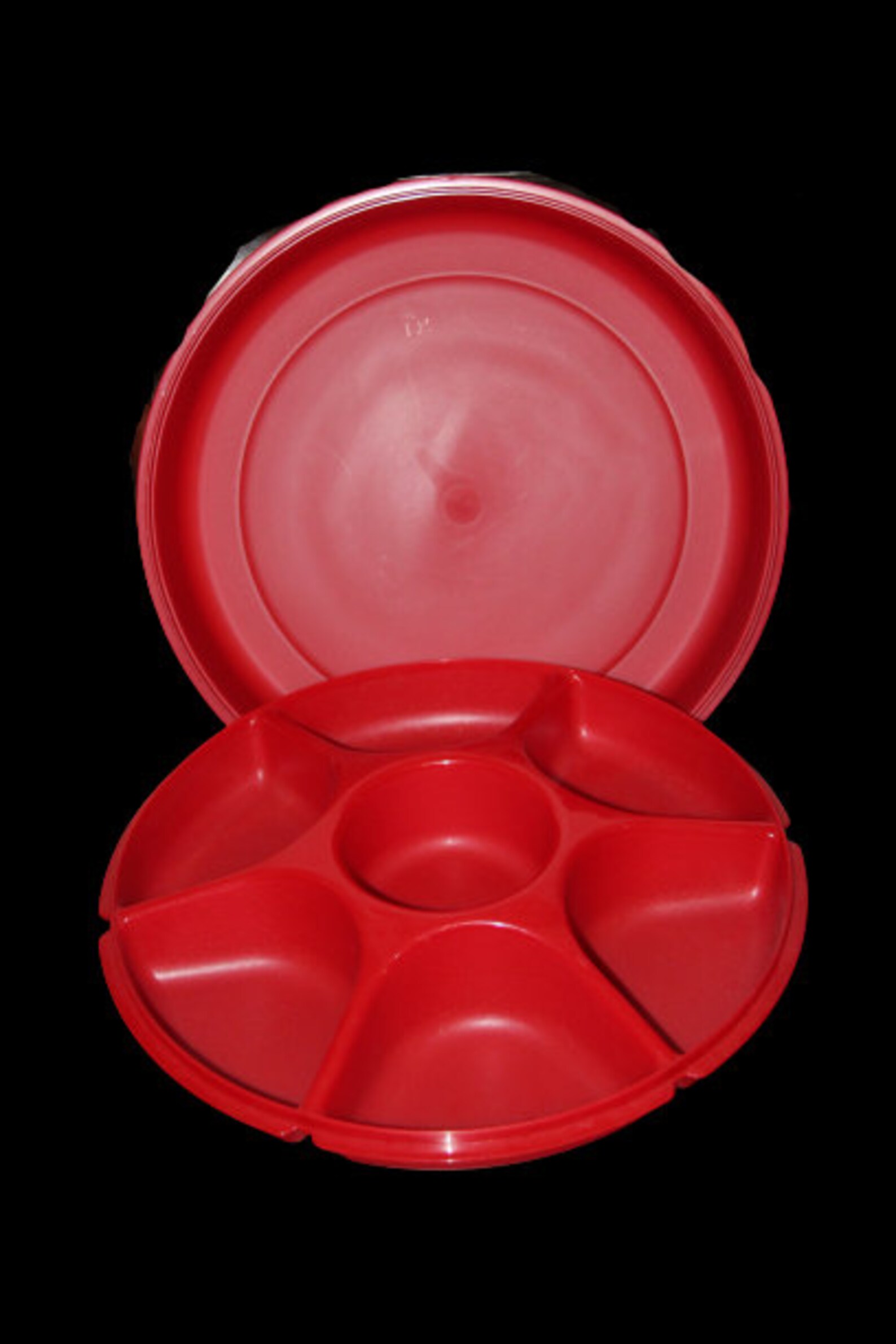 Vintage Tupperware Veggie Fruit Storage Tray Keeper 1665 Etsy