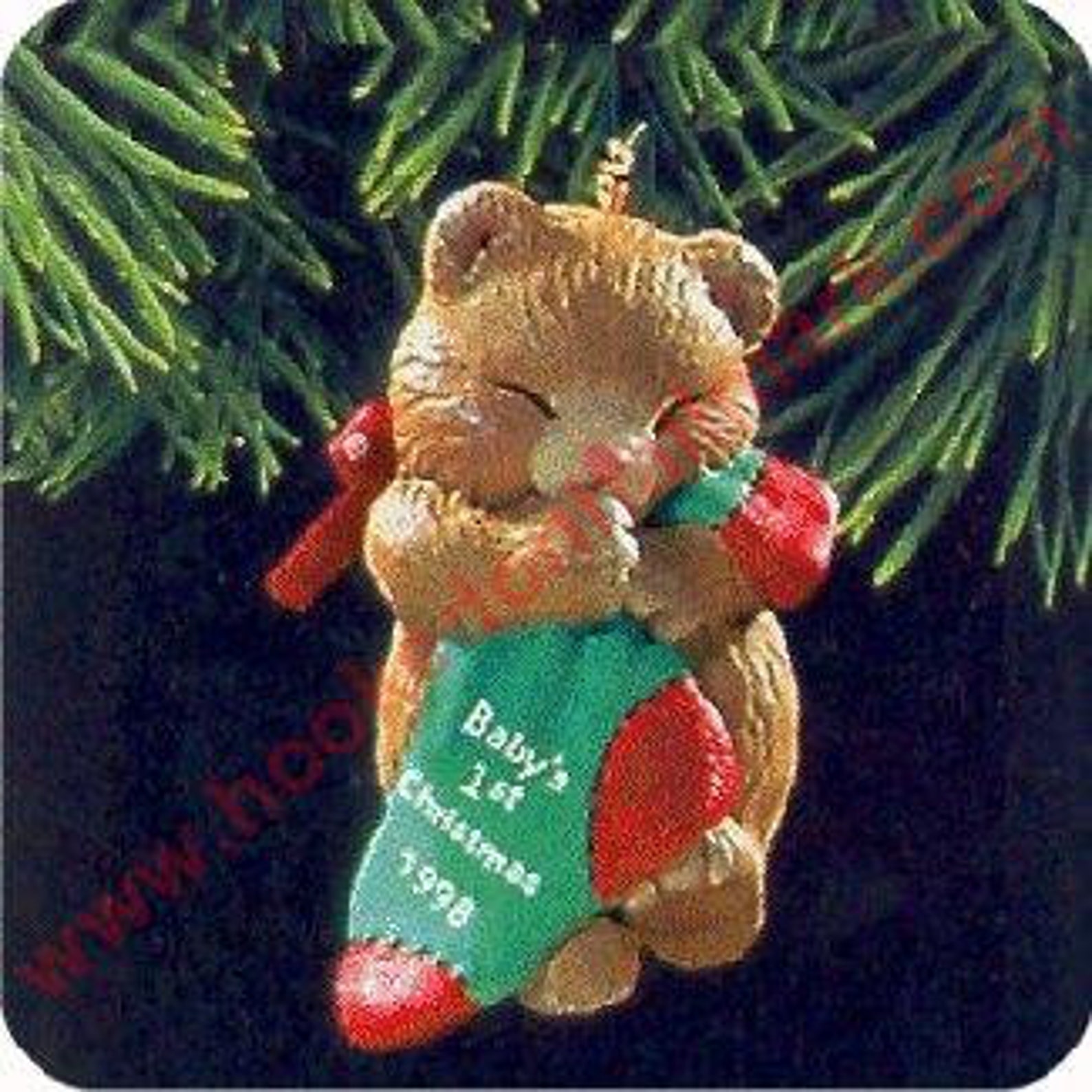 Hallmark keepsake child's 1st christmas ornaments 1998 Etsy