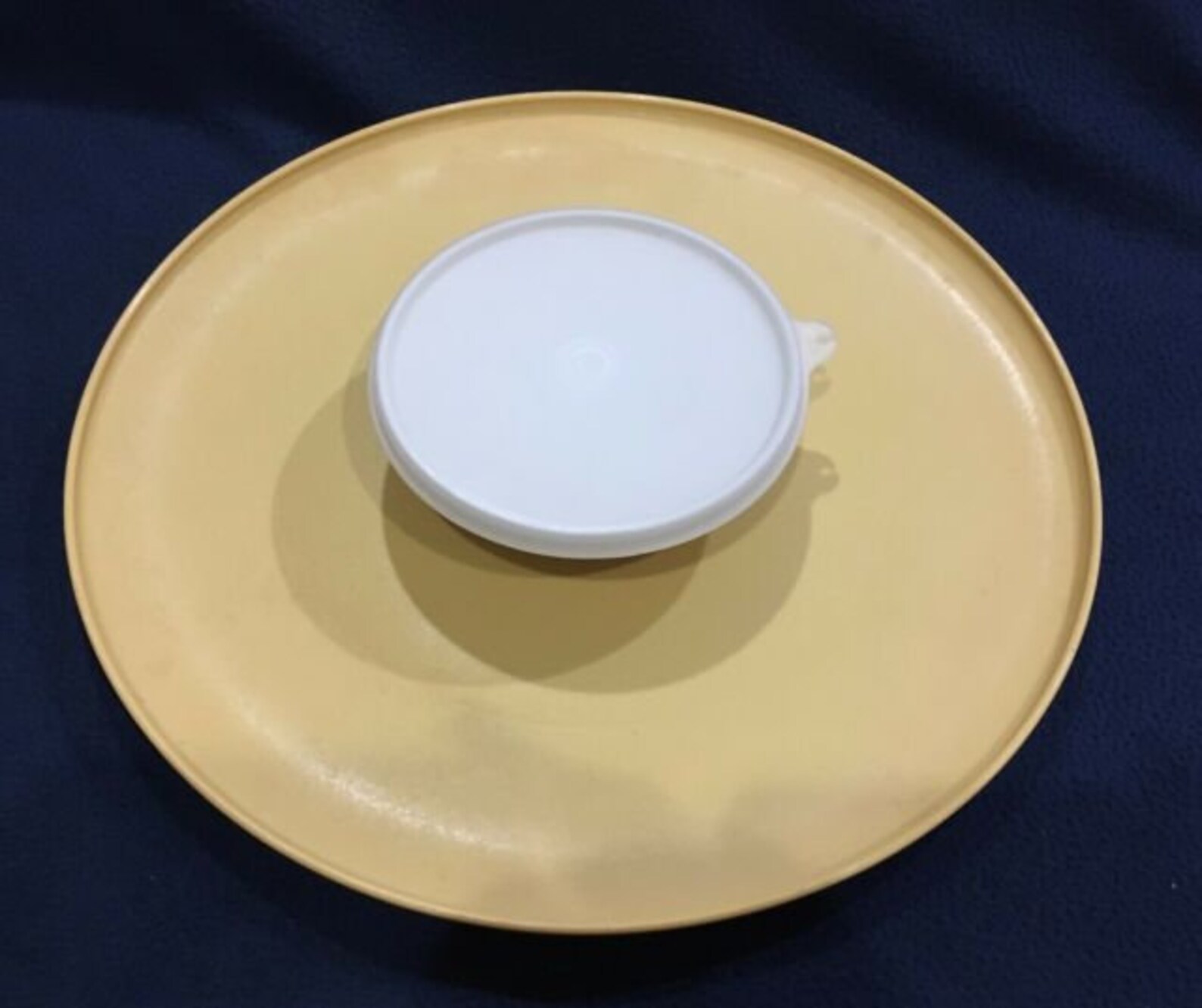 Tupperware 3 Piece Chip and Dip Tray With Bowl and Lid 492 Etsy