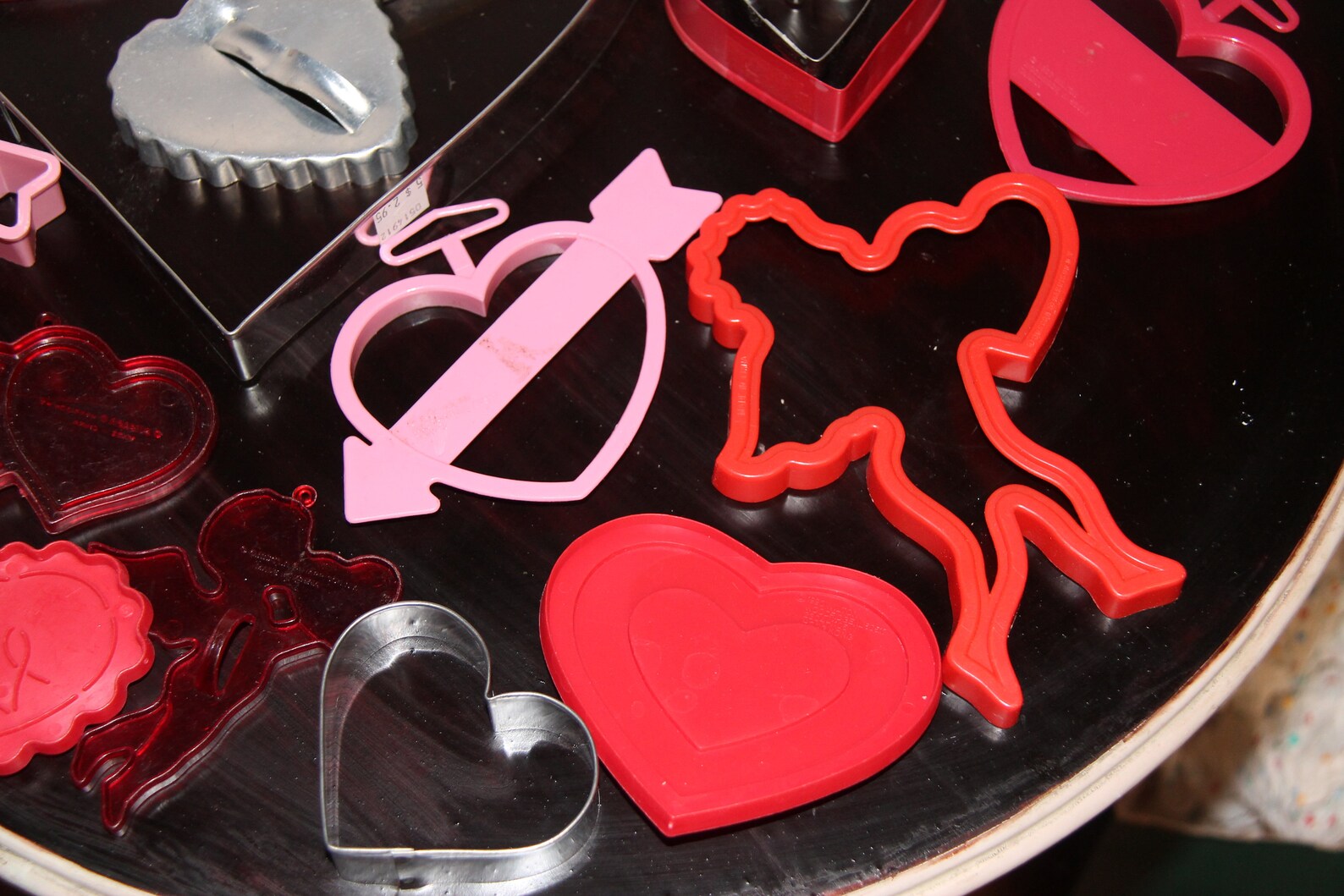 21 Valentines cookie cutters Plastic and metal Etsy