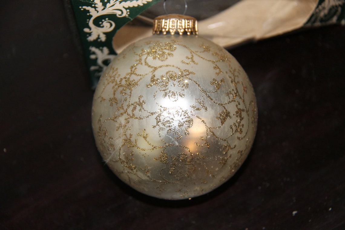 Master on Silk ornaments Unique Silk Christmas Ball Ornament Etsy