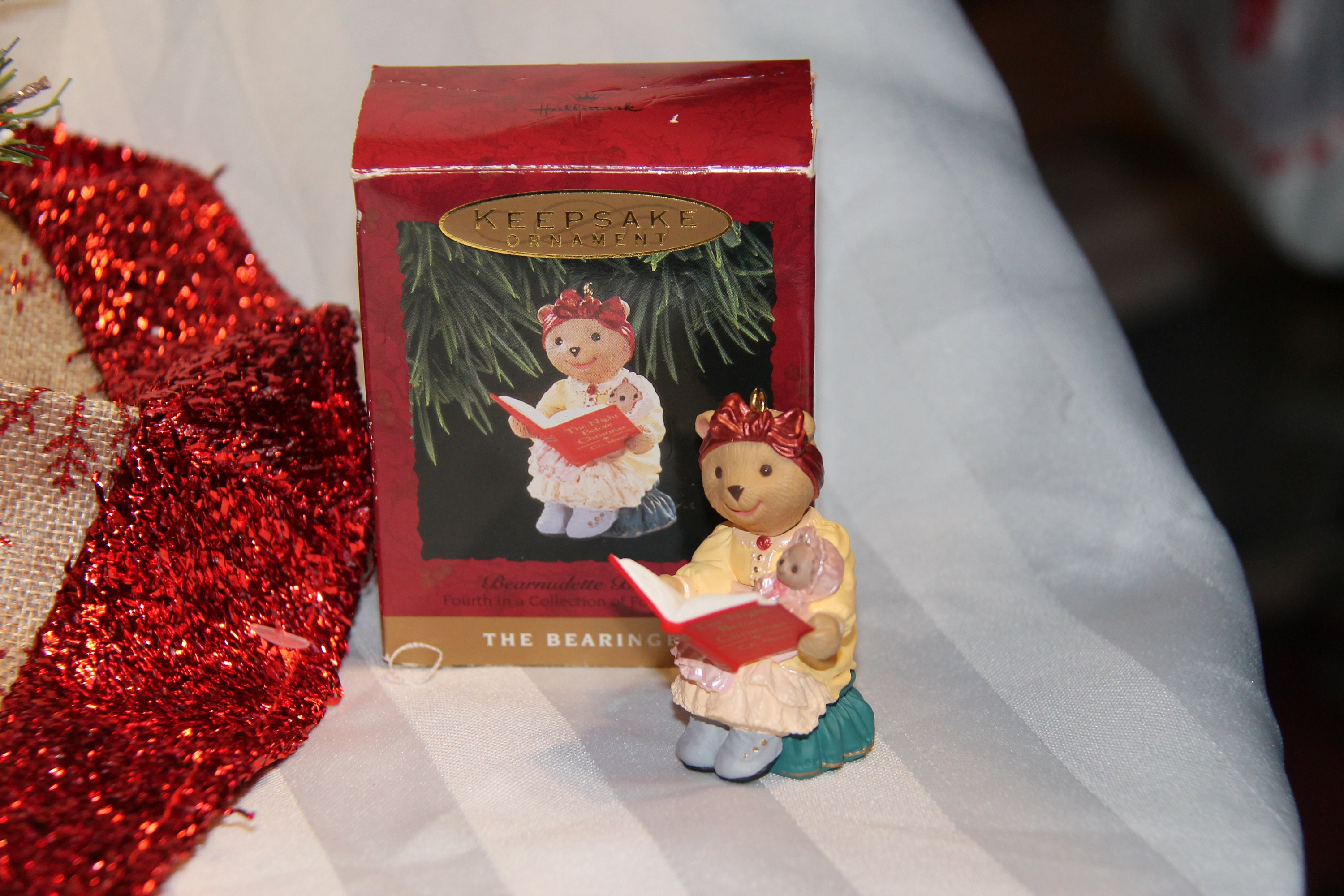 Vintage Hallmark Keepsake Ornament The Bearingers 1993 Etsy