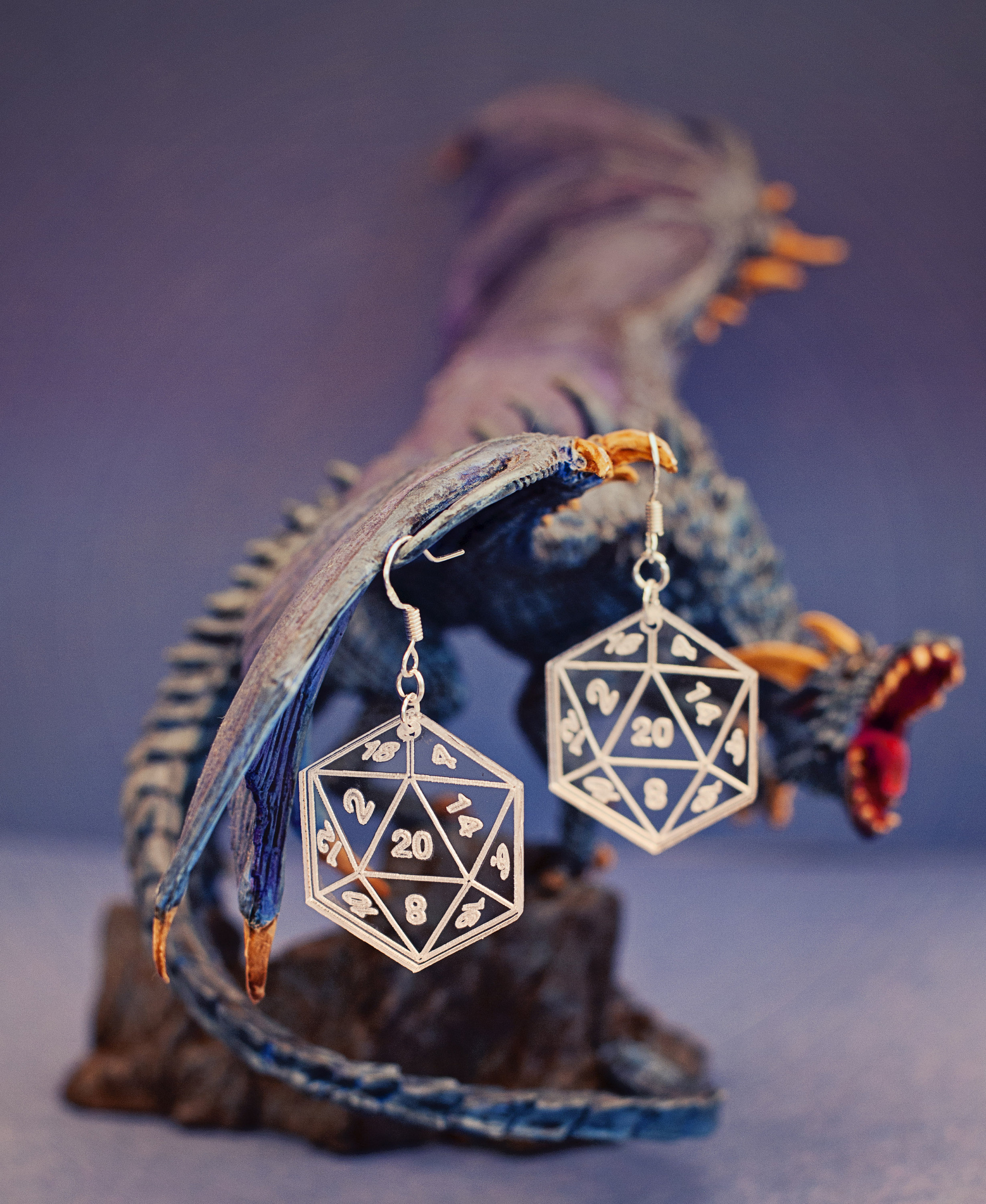 D20 Earrings Dice Earrings Dungeons and Dragons Earrings Etsy Australia