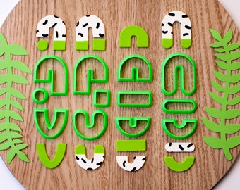 Arch Cutter Set of 12 l U Shaped Cutters l Arch Cutters l Polymer Clay Cutters l Polymer Clay Cutter Set l Polymer Clay Kit