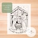 Christmas Worksheets for Kids, Christian Printables, 8.5x11 Printable ...