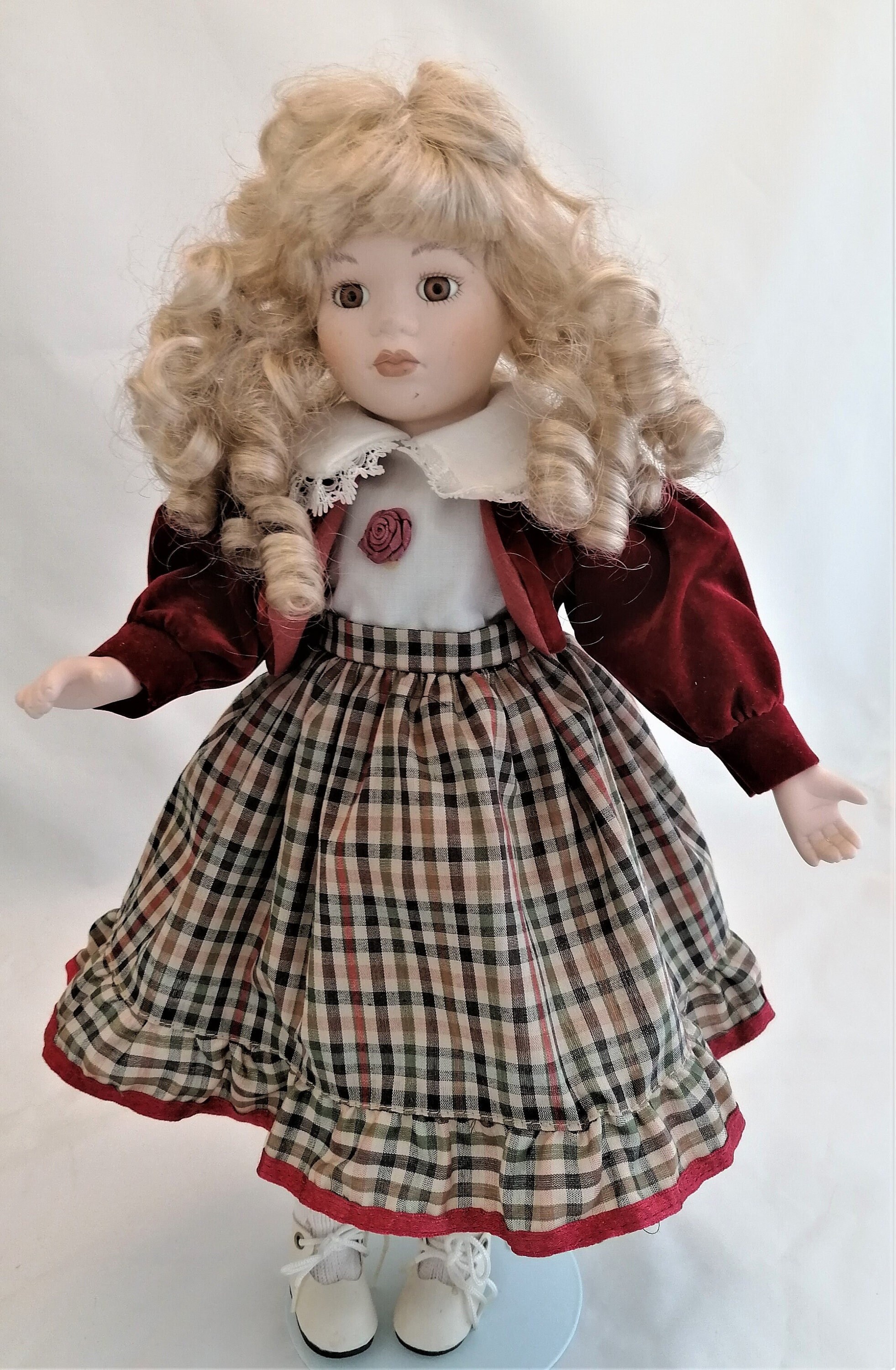 Bambola di porcellana vintage, Symphony Collection Annie Doll