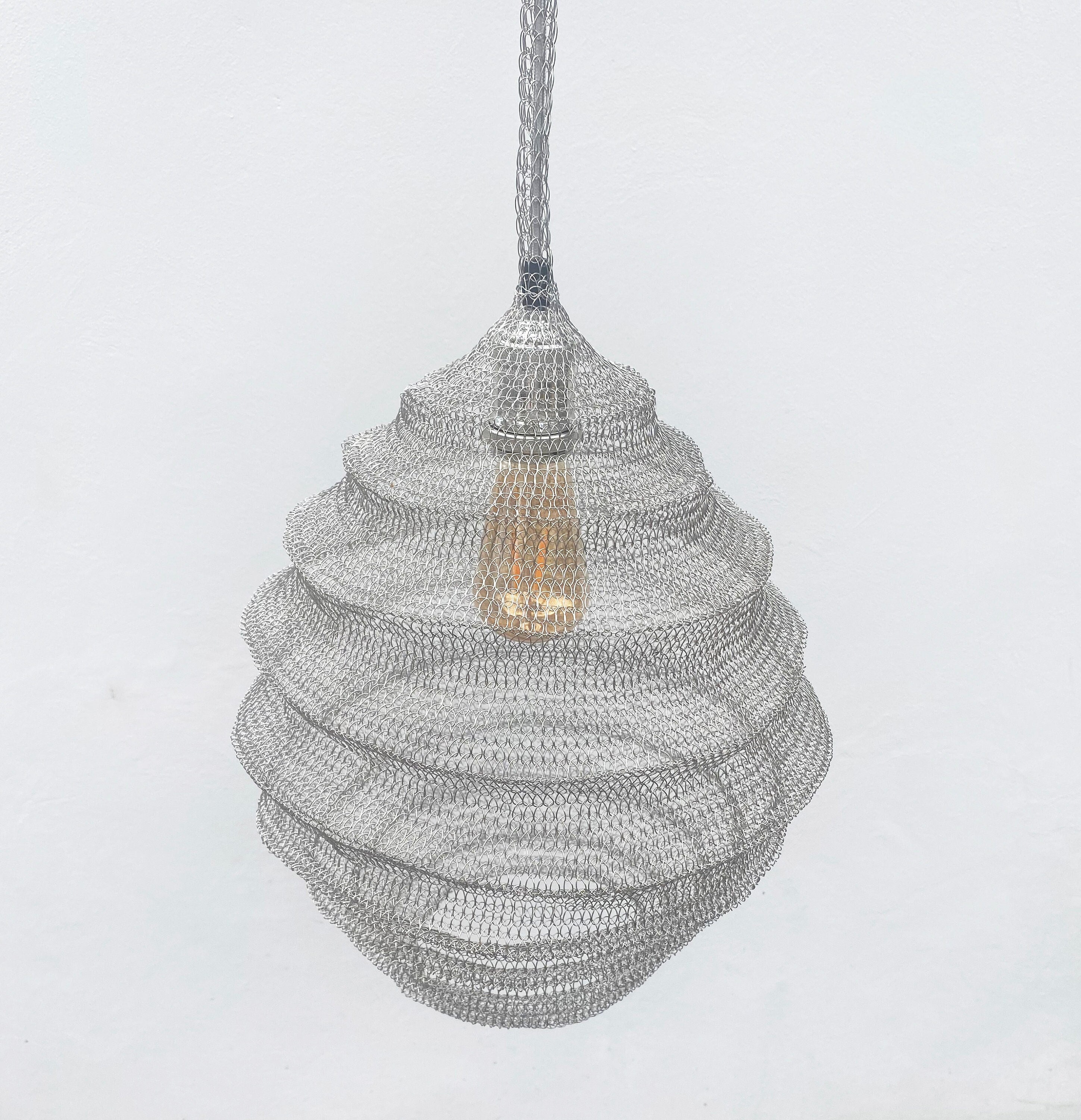 Woven necklace pendant lighting outlet