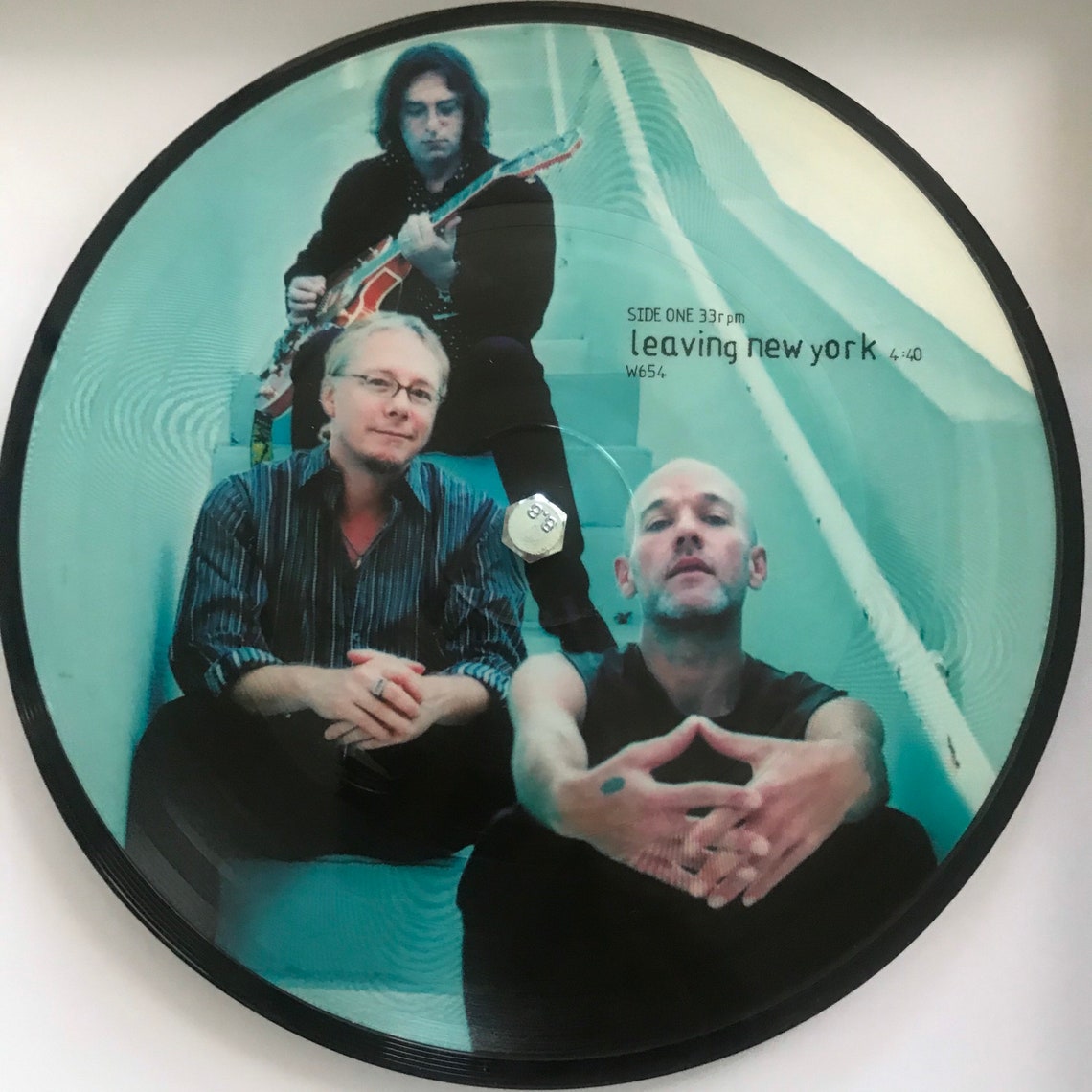 R.E.M. Leaving New York Framed 7