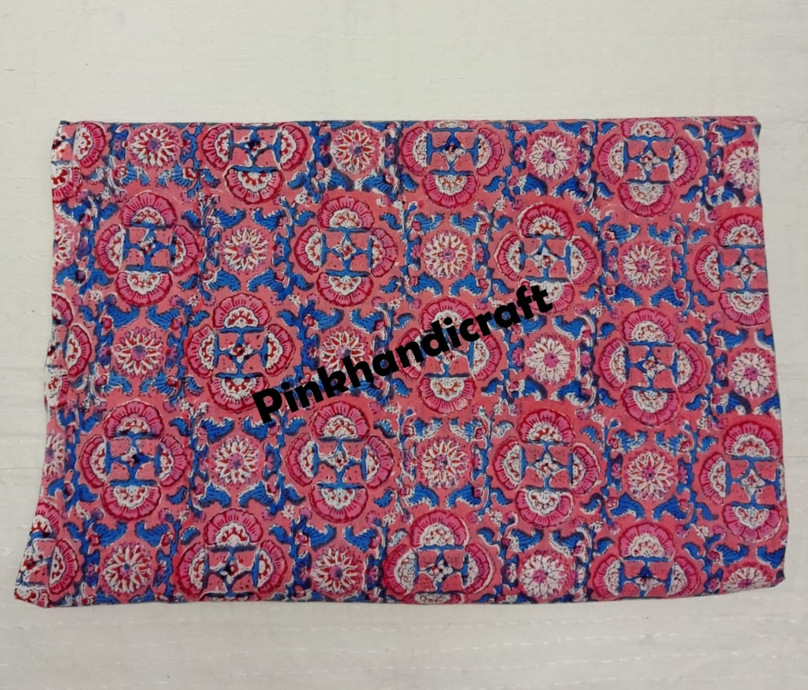 Indian Fabric Hand Block Printed 100% Cotton Fabric Jaipuri | Etsy