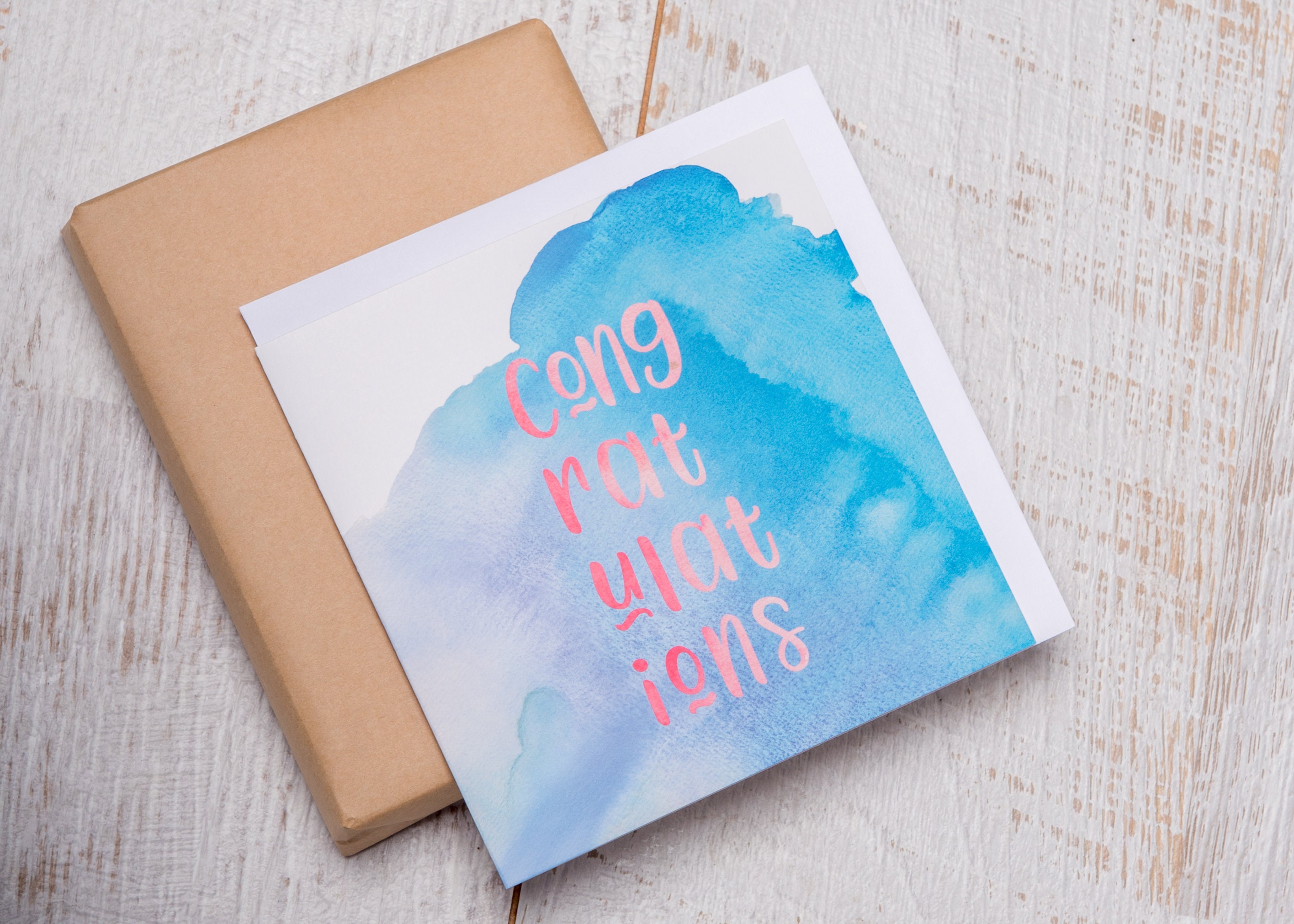 Mix and Match Gift Cards Square Design Assortedvibrant Etsy UK