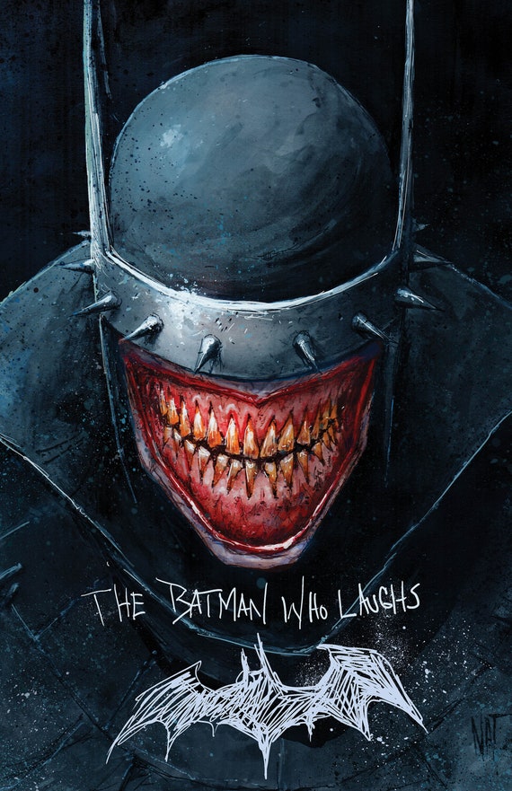 6 by 9 Print Batman Who Laughs Batman Batman Art Joker - Etsy