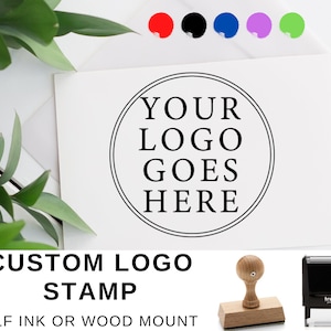 Custom Rubber Stamps, Business Logo Stamps or Wedding Custom Stamp, Custom Logo Stamp. Personalized Stamp, Invitation or Save the Date