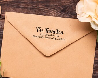 May include: A brown paper envelope with a return address label that reads "The Thornton, 1573 Bluefield Rd, Starkville, Mississippi, 39759."
