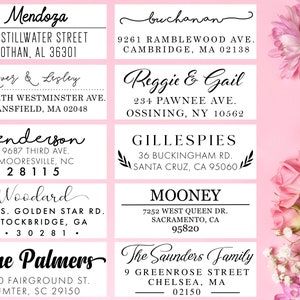 Address Stamp, Return Address Stamp, Custom Stamp, Self Inking Stamp, Personalized Stamp, Wedding Stamp, Self Inking, Address Stamps
