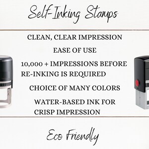 Custom Return Address Stamp Self Inking stamp Custom Address Stamp Custom Housewarming Address Stamp Personalized Address Stamp First Home image 8