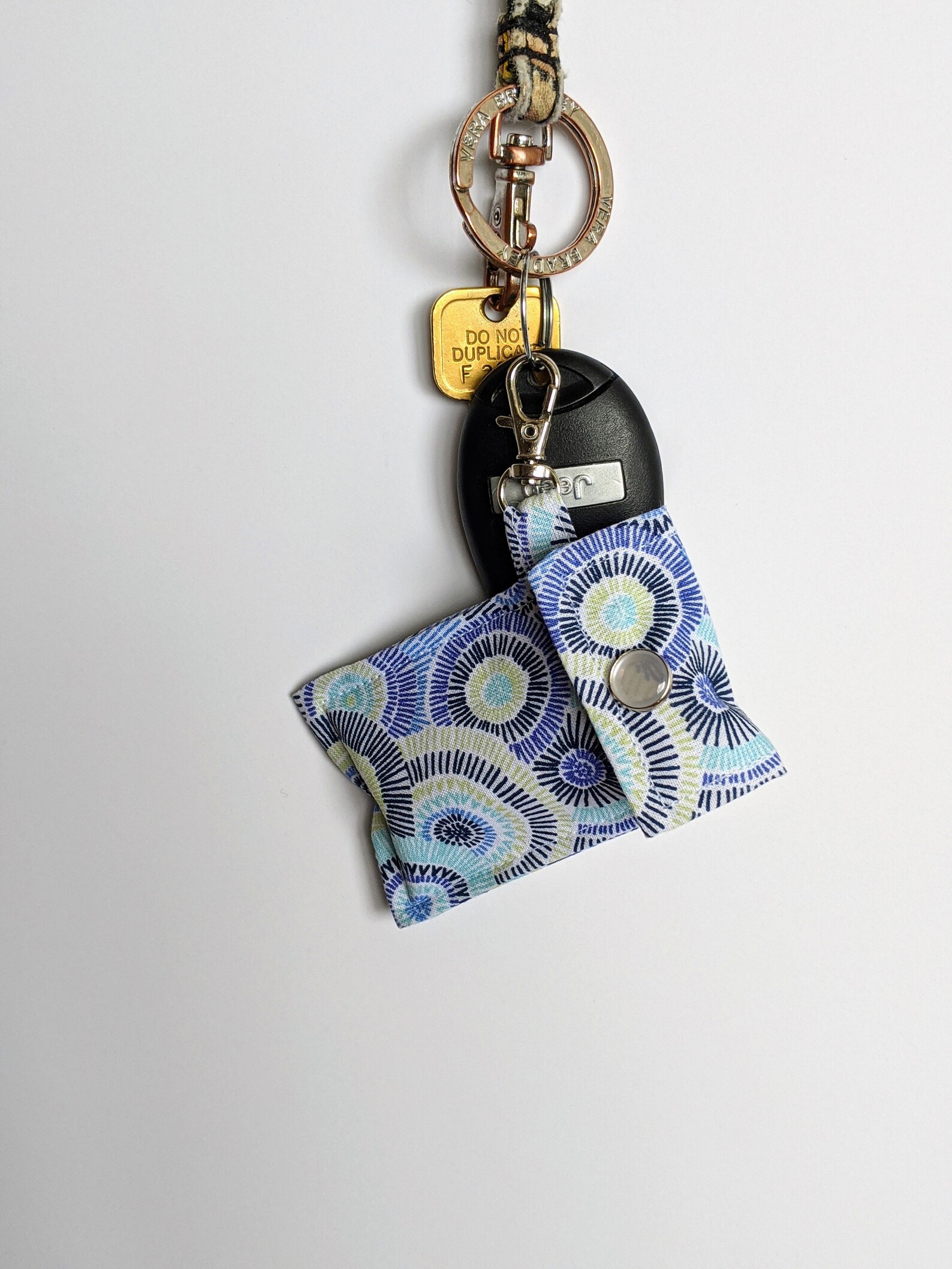 Chapstick Holder Keychain Chapstick Pouch With Snap Etsy