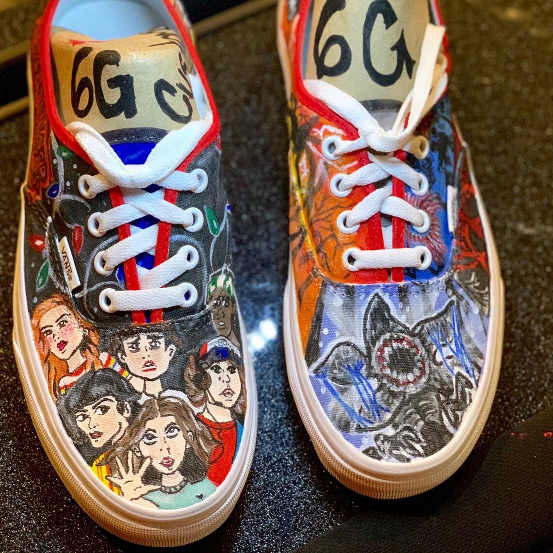custom stranger things shoes