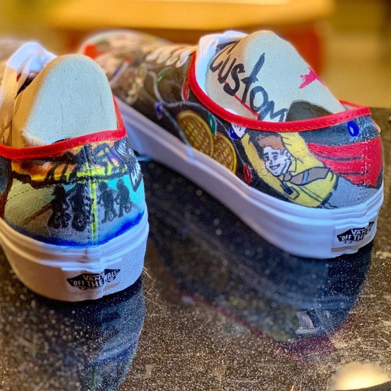 custom stranger things shoes