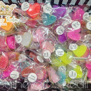 Mini Heart Car Freshies, Mini Air Fresheners, Thank You Gifts, Customer Appreciation Gifts, Party Favors, Cruise Gifts, Favors for Weddings