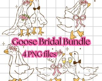 Just a Couple Of Silly Geese PNG, Silly Goose Sublimation File, Bride Goose Design for T Shirts, Bride Goose PNG, Silly Goose PNG
