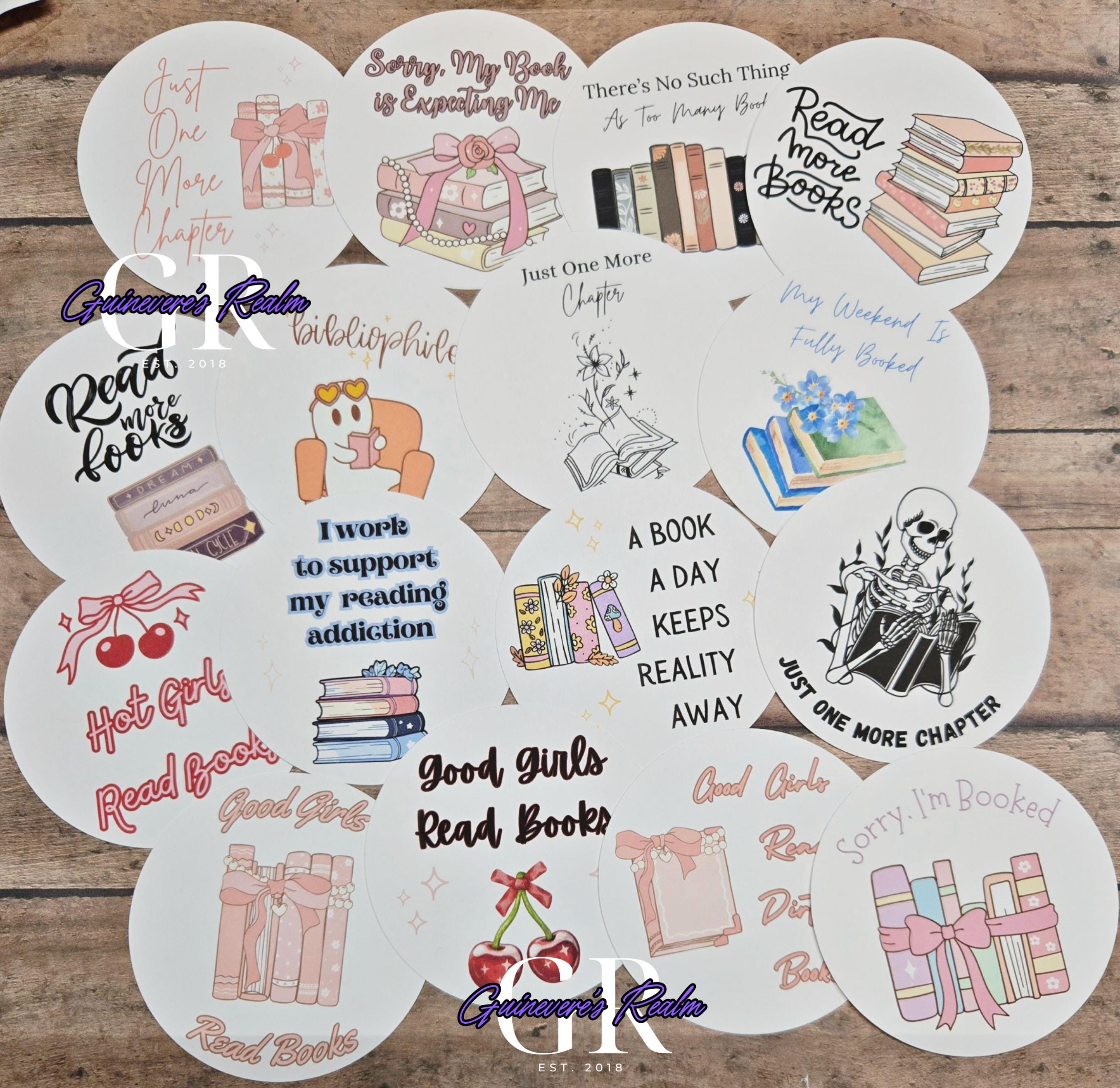 Reading Cardstock Rounds for Freshies, Coquette Freshie Cardstock, Car ...
