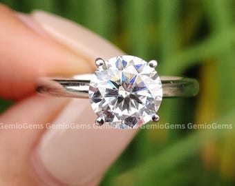 Anello Diamanti Rotondo Doppio Giro di Diamanti taglio a Brillante ct 0,14 F VS c Oro Bianco 18 kt 1,96 gr - De Momi Gioielleria