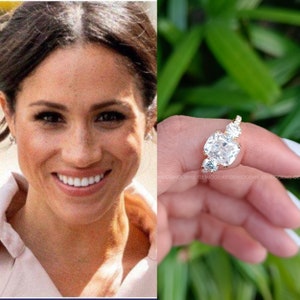 Meghan markle engagement ring cut outlet