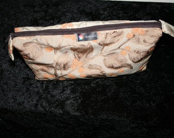 cosmetic bag Pods-Embroidered Cosmetic Bag Small Clutch Purse Vintage Makeup Bag tote-Cosmetic Organizer Artist Small Storage Purse Gift