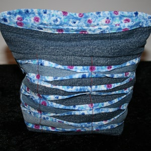 Home Accessory Country Style Art Modern Fashion Tote-Sustainable storage Bin Handmade home decor Gift  For Wife