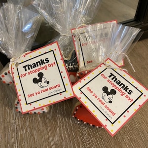 Mickey Party Tags