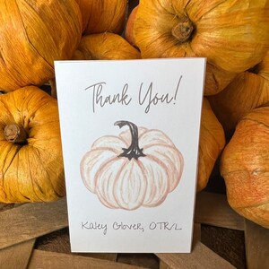 Digital Printable Fall Gifting Tags- Thank you