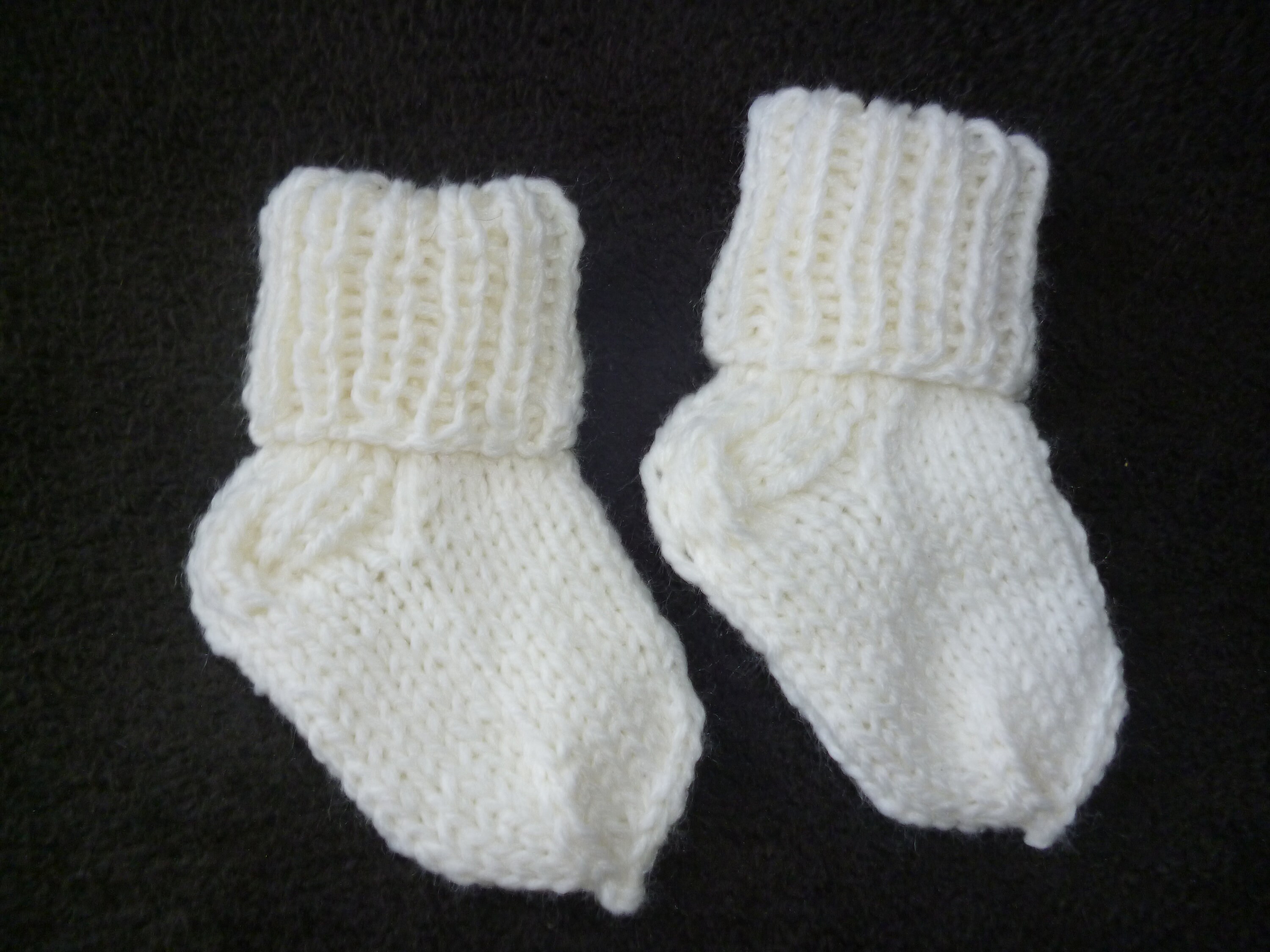 Hand Knitted Baby Socks Etsy