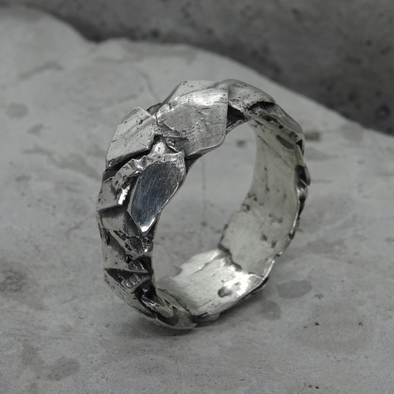 moonstone ring men, rainbow moonstone ring, moon stone ring, thumb ring,  promise ring for him, chunky ring, cool mens rings | Decazi