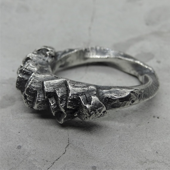 Sterling Silver 925 Ladies Men's Design Band Ring 3.5 grams | eBay